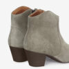 Dicker Wildleder-Kalbslederstiefel