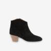 Dicker Wildleder-Kalbslederstiefel