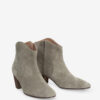 Dicker Wildleder-Kalbslederstiefel