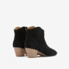 Dicker Wildleder-Kalbslederstiefel