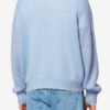 Drany Zweifarbiger Mohairpullover mit Logo