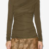 Dressi Drapiertes Jersey-Oberteil Dressi Drapiertes Jersey-Oberteil