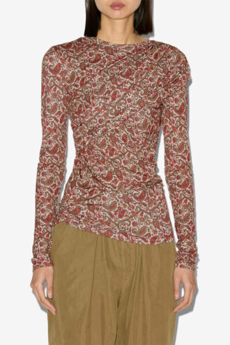 Dressi Drapiertes Jersey-Oberteil