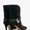 Dytho Lederstiefel mit hohem Absatz Dytho Lederstiefel mit hohem Absatz