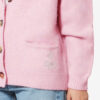 Eborah Alpaka-Strickjacke mit Logo Eborah Alpaka-Strickjacke mit Logo