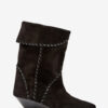 Edoa Stiefel aus Kalbswildleder Edoa Stiefel aus Kalbswildleder