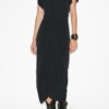 Einfarbiges Midikleid Terena