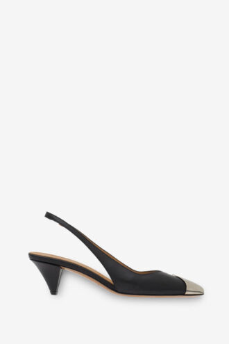 Elina Pumps aus glattem Leder