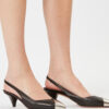 Elina Pumps aus glattem Leder Elina Pumps aus glattem Leder