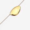 Ella Halskette aus goldfarbenem Messing