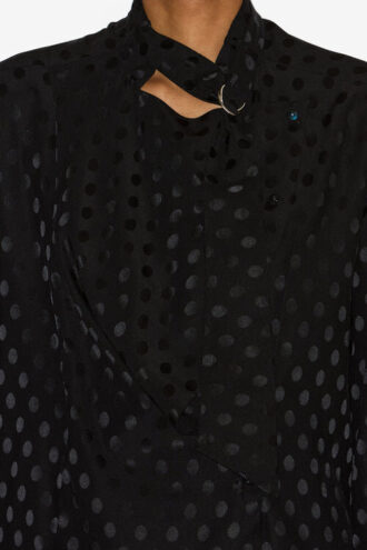 Emany Seidenbluse mit Polka-Dot-Print