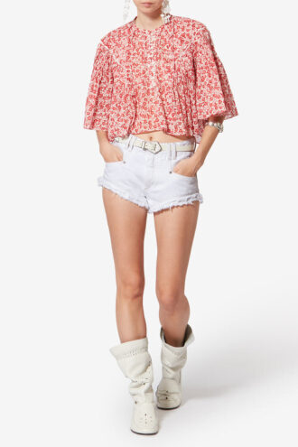 Eneidala Denim-Shorts