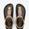 Enore Bestickte Ledersandalen Enore Bestickte Ledersandalen