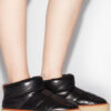 Eskee Leder-Steppstiefel