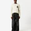 Evans Logo-Pullover aus Wollmischung Evans Logo-Pullover aus Wollmischung