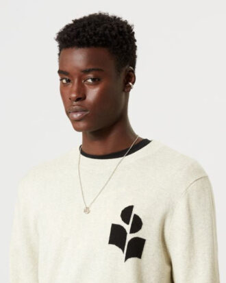 Evans Logo-Pullover aus Wollmischung