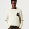 Evans Logo-Pullover aus Wollmischung Evans Logo-Pullover aus Wollmischung