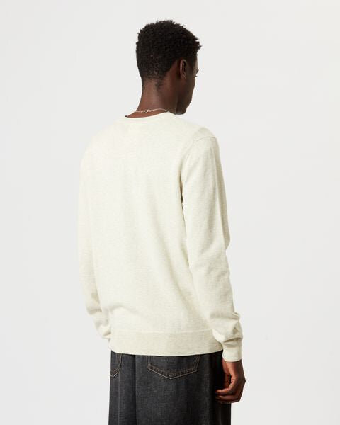 Evans Logo-Pullover aus Wollmischung Evans Logo-Pullover aus Wollmischung