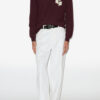 Evans Pullover aus Baumwolle und Wolle mit Logo