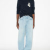 Evans Pullover aus Baumwolle und Wolle mit Logo Evans Pullover aus Baumwolle und Wolle mit Logo