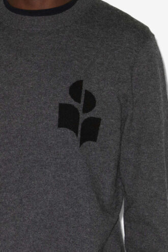 Evans Pullover aus Baumwolle und Wolle mit Logo
