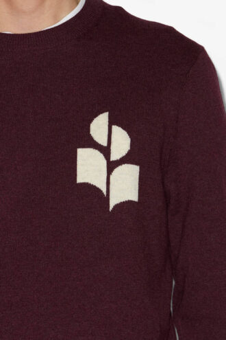 Evans Pullover aus Baumwolle und Wolle mit Logo