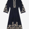Feliana Langes besticktes Kreppkleid Feliana Langes besticktes Kreppkleid