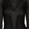 Feryelle Spitzen-Patchwork-Strickpullover