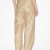 Fidji Hose aus beschichtetem Leinen mit geradem Bein