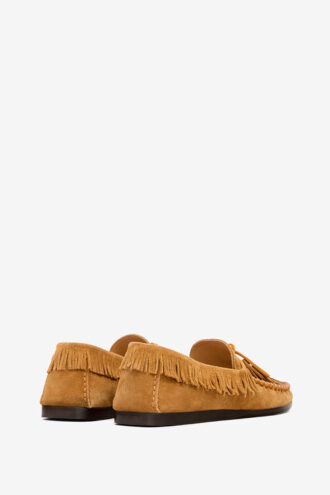 Fitza Leder-Loafer mit Fransen