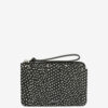 Flache Clutch-Tasche aus bedrucktem Leder Flache Clutch-Tasche aus bedrucktem Leder