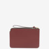 Flache Leder-Clutch Flache Leder-Clutch