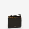 Flache Leder-Clutch Flache Leder-Clutch