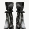 Forla Lederstiefeletten mit Nieten