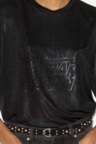 Freya Kurzes Jersey-T-Shirt mit Logos