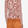 Gaetane Drapiertes Jersey-Oberteil mit Print