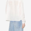 Gaia Bluse aus einfarbigem Baumwollvoile Gaia Bluse aus einfarbigem Baumwollvoile