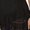 Geana Shorts aus Baumwolle und Spitze mit Rüschen
