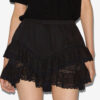 Geana Shorts aus Baumwolle und Spitze mit Rüschen