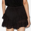 Geana Shorts aus Baumwolle und Spitze mit Rüschen