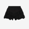 Geana Shorts aus Baumwolle und Spitze mit Rüschen
