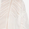 Gelma Bluse aus einfarbigem Baumwollvoile und Spitze Gelma Bluse aus einfarbigem Baumwollvoile und Spitze