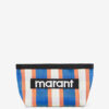 Gestreifte Clutch-Tasche Powden