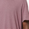 Gestreiftes Kurzarm-T-Shirt aus Baumwolle und Leinen Gestreiftes Kurzarm-T-Shirt aus Baumwolle und Leinen