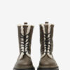Ghiso Lederstiefel mit Fellfutter