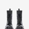 Ghiso Low Boots aus glattem Leder