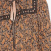 Greila Langes bedrucktes Baumwollvoile-Kleid Greila Langes bedrucktes Baumwollvoile-Kleid