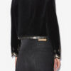 Hady Kurze bestickte Samtjacke Hady Kurze bestickte Samtjacke