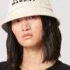 Haley Bestickte Bucket Hat mit Logo Haley Bestickte Bucket Hat mit Logo