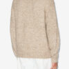 Hanori-Strickpullover mit Sprenkeln